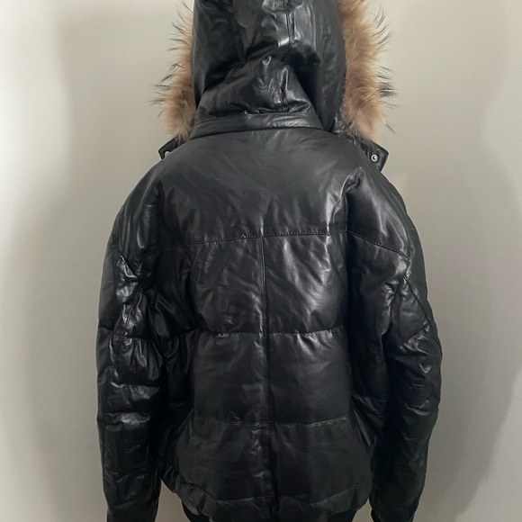 “Danier” leather winter jacket, - Picture 2 of 5